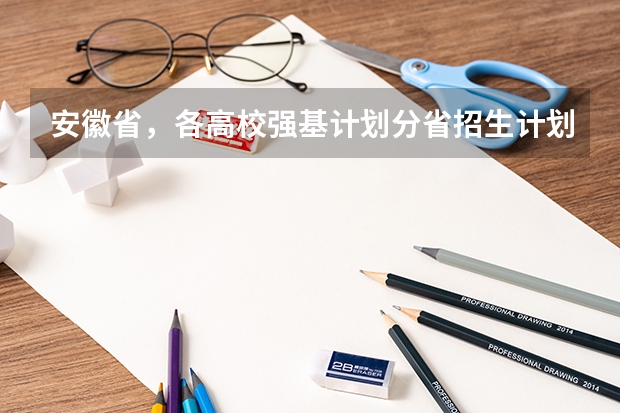 安徽省，各高校强基计划分省招生计划？ 中科大强基计划招生人数