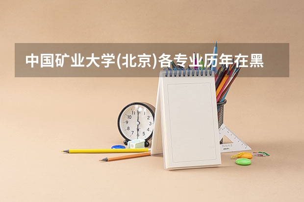 中国矿业大学(北京)各专业历年在黑龙江招生人数（学费介绍）