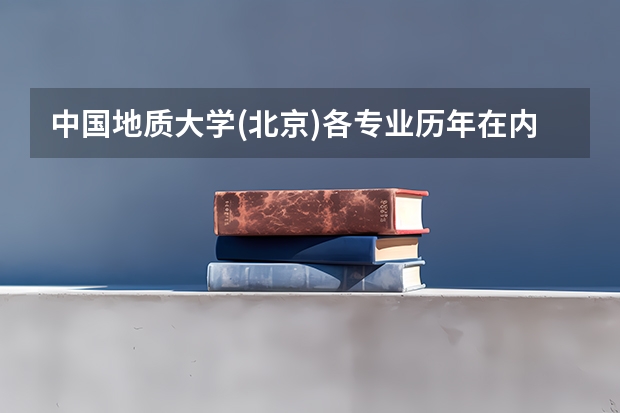 中国地质大学(北京)各专业历年在内蒙古招生人数（学费介绍）
