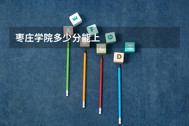 枣庄学院多少分能上