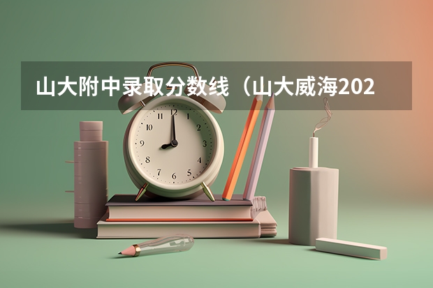 山大附中录取分数线（山大威海2023分数线）