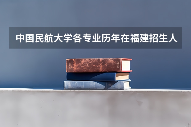 中国民航大学各专业历年在福建招生人数（学费介绍）