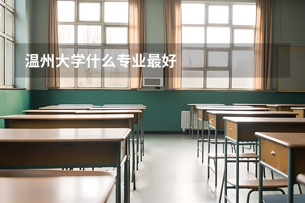 温州大学什么专业最好