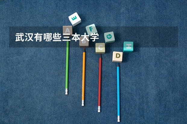 武汉有哪些三本大学