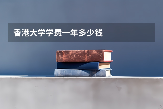 香港大学学费一年多少钱