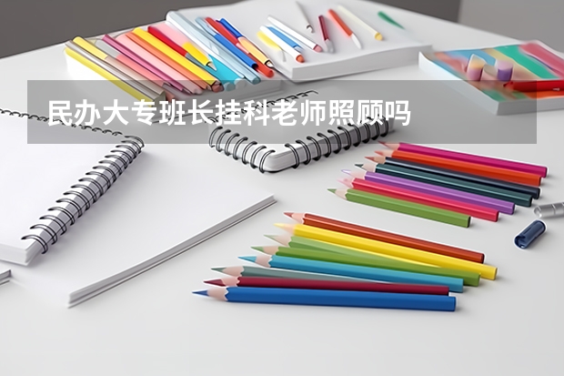 民办大专班长挂科老师照顾吗