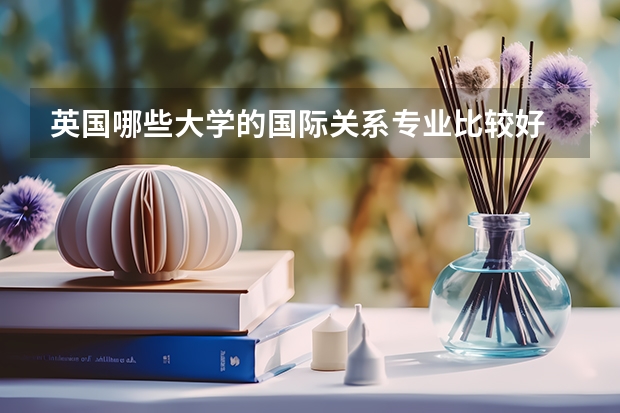 英国哪些大学的国际关系专业比较好