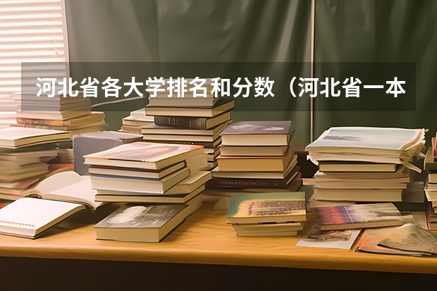 河北省各大学排名和分数（河北省一本公办大学排名表及分数）