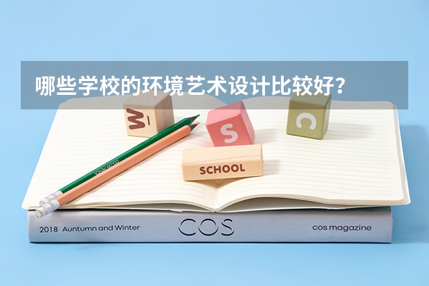哪些学校的环境艺术设计比较好？