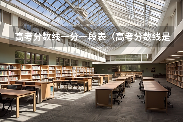 高考分数线一分一段表（高考分数线是?）