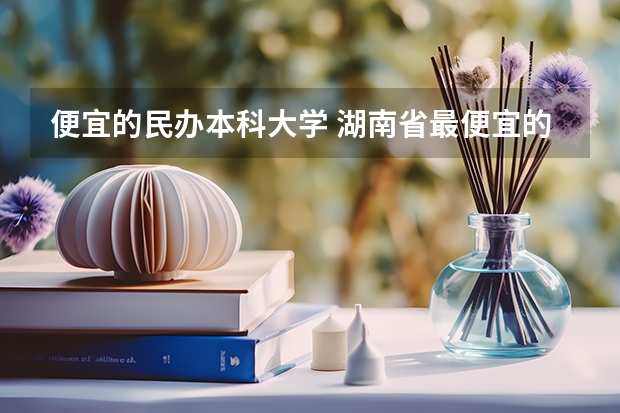 便宜的民办本科大学 湖南省最便宜的民办二本