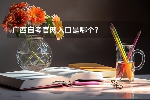 广西自考官网入口是哪个？