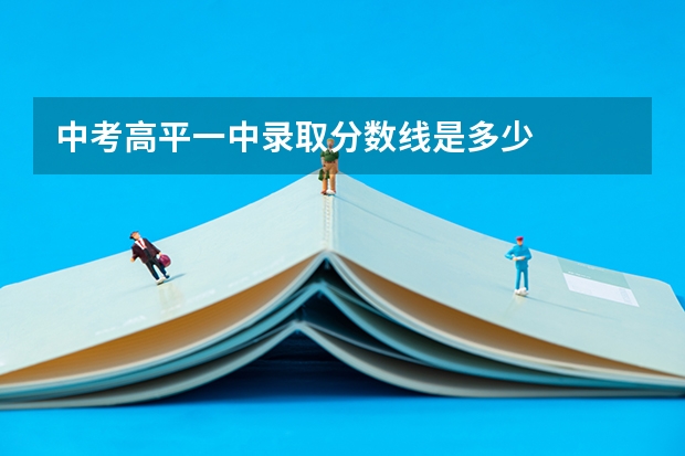 中考高平一中录取分数线是多少