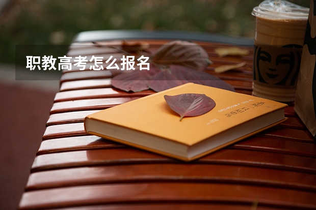 职教高考怎么报名