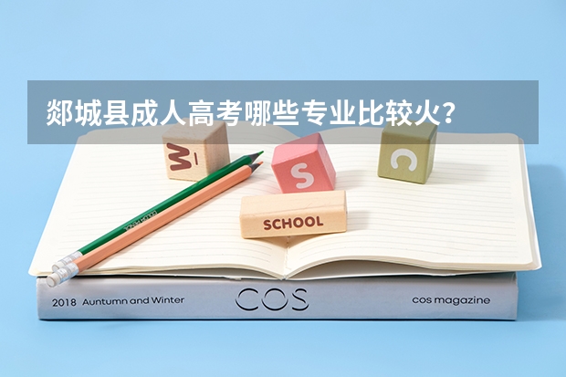 郯城县成人高考哪些专业比较火？
