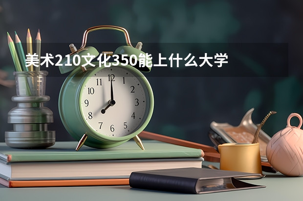 美术210文化350能上什么大学