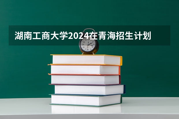 湖南工商大学2024在青海招生计划 招多少人