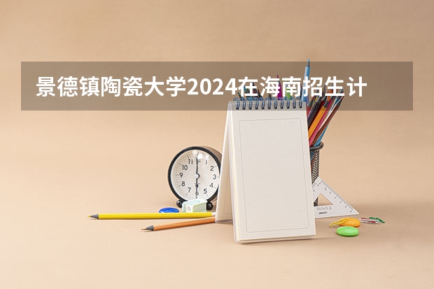 景德镇陶瓷大学2024在海南招生计划 招多少人