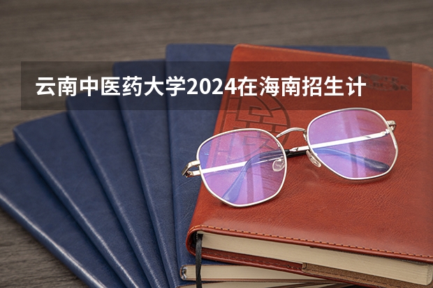 云南中医药大学2024在海南招生计划 招多少人
