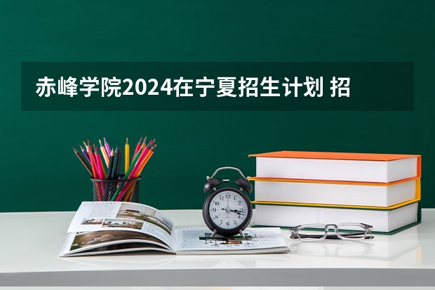 赤峰学院2024在宁夏招生计划 招多少人