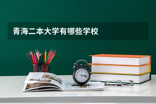 青海二本大学有哪些学校