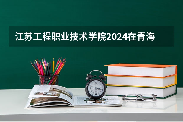 江苏工程职业技术学院2024在青海招生计划 招多少人