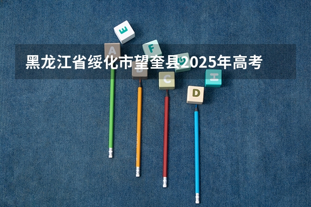 黑龙江省绥化市望奎县2025年高考什么政策