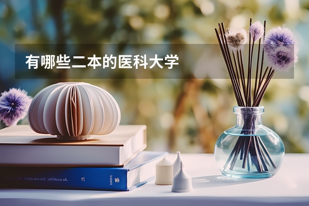 有哪些二本的医科大学