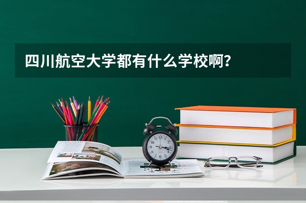 四川航空大学都有什么学校啊？
