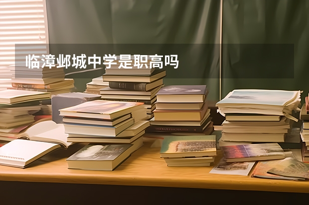 临漳邺城中学是职高吗