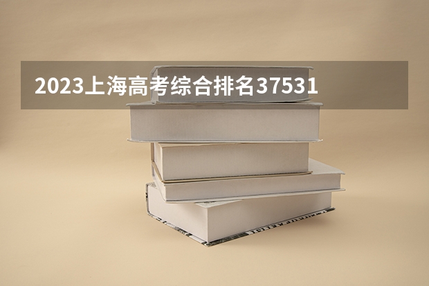 2023上海高考综合排名37531的考生报什么大学 往年录取分数线一览