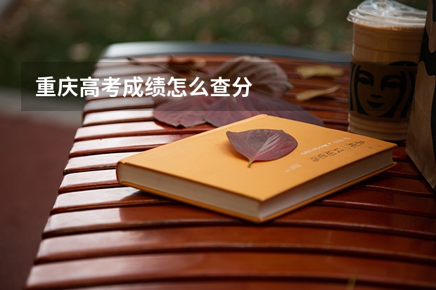 重庆高考成绩怎么查分