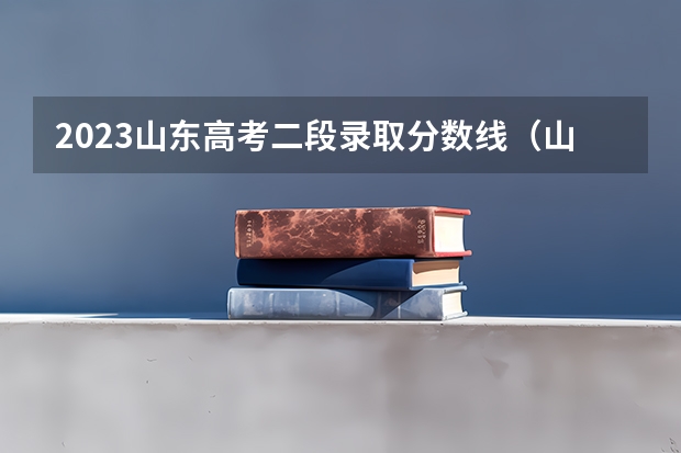 2023山东高考二段录取分数线（山东2024高考二段最低录取控制分数线 二段线出炉）