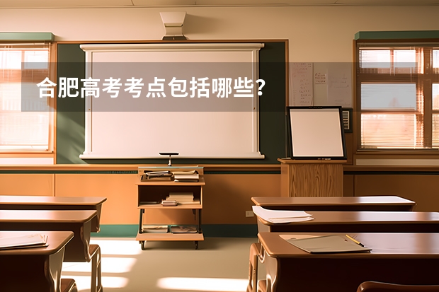 合肥高考考点包括哪些？