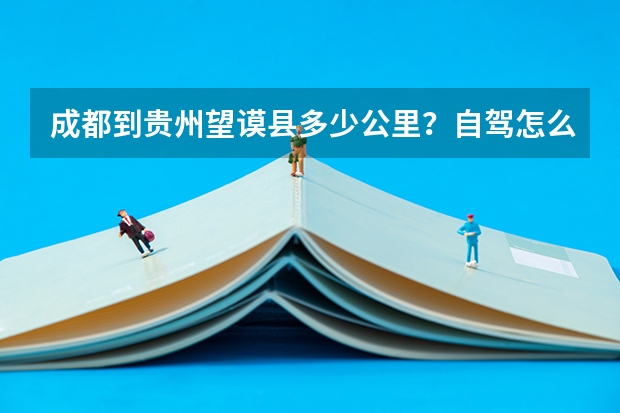 成都到贵州望谟县多少公里?自驾怎么走?大概要多少时间?路好走吗????