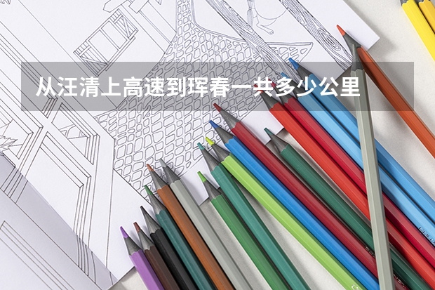 从汪清上高速到珲春一共多少公里