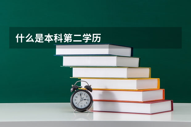 什么是本科第二学历