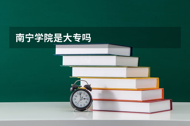 南宁学院是大专吗