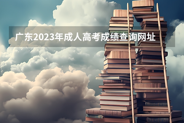 广东2023年成人高考成绩查询网址及查分通道？（广东省成人高考分数查询显示调用考试院接口失败）