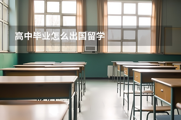 高中毕业怎么出国留学