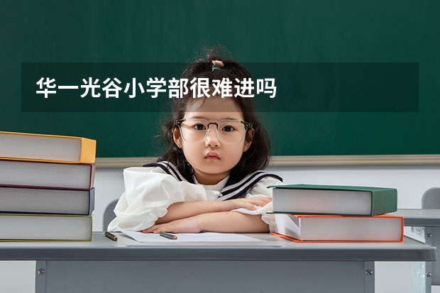 华一光谷小学部很难进吗