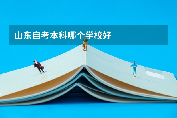 山东自考本科哪个学校好