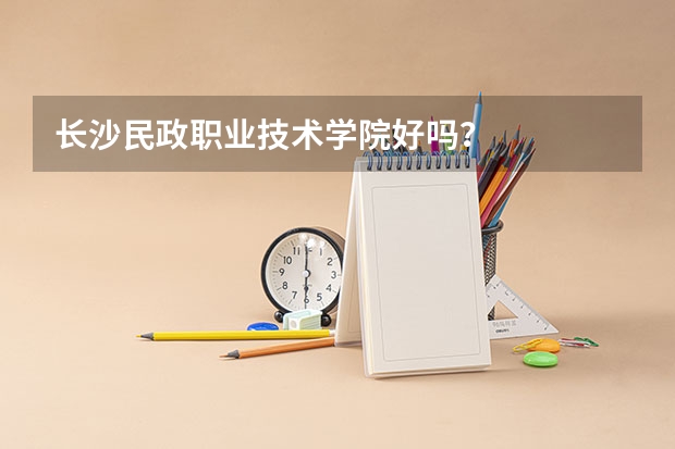 长沙民政职业技术学院好吗？