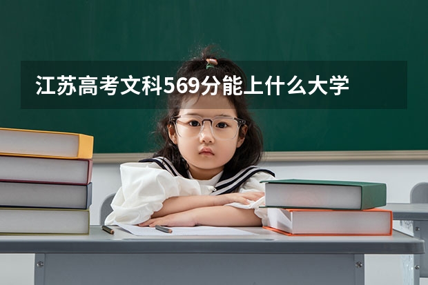 江苏高考文科569分能上什么大学