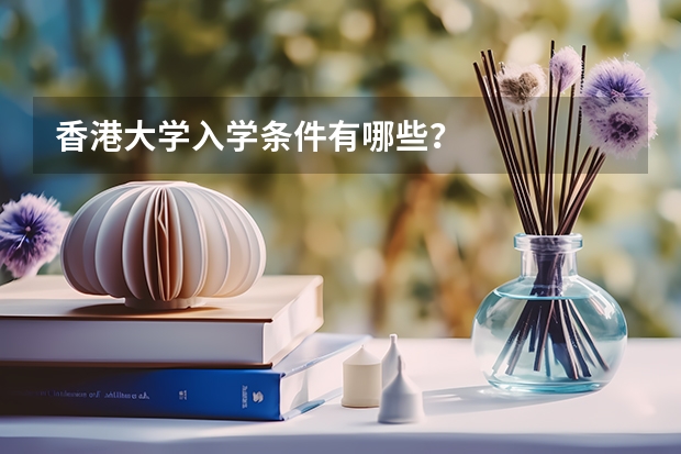 香港大学入学条件有哪些？