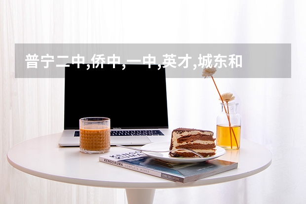 普宁二中,侨中,一中,英才,城东和兴文中学录取分数线各是多少?