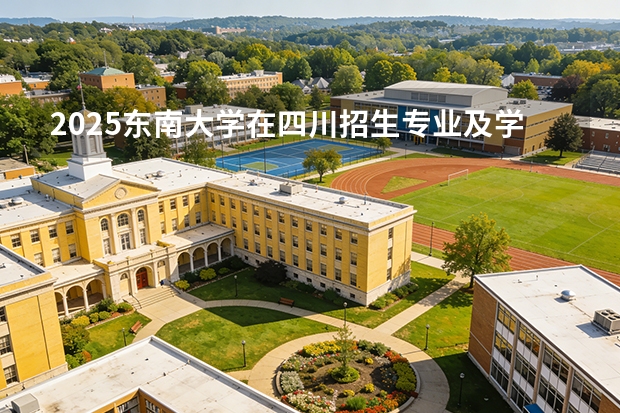 2025东南大学在四川招生专业及学费标准（2026报考适用）