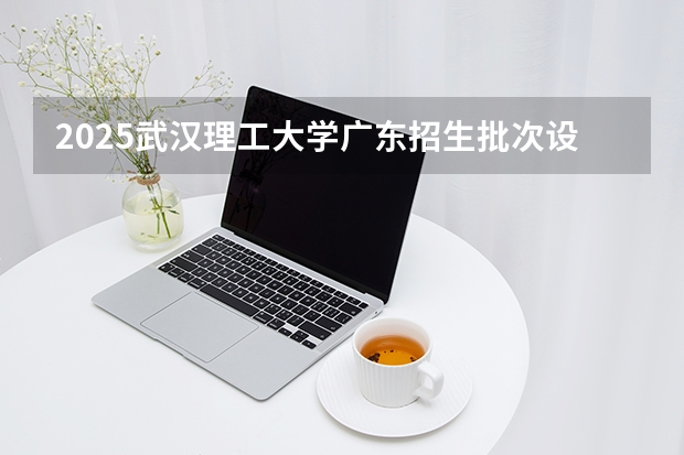 2025武汉理工大学广东招生批次设置及招生专业目录