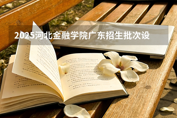 2025河北金融学院广东招生批次设置及招生专业目录