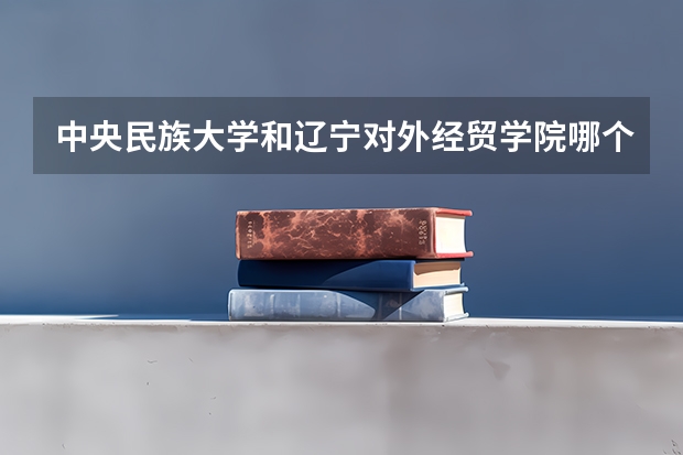 中央民族大学和辽宁对外经贸学院哪个好 录取分数线对比一览